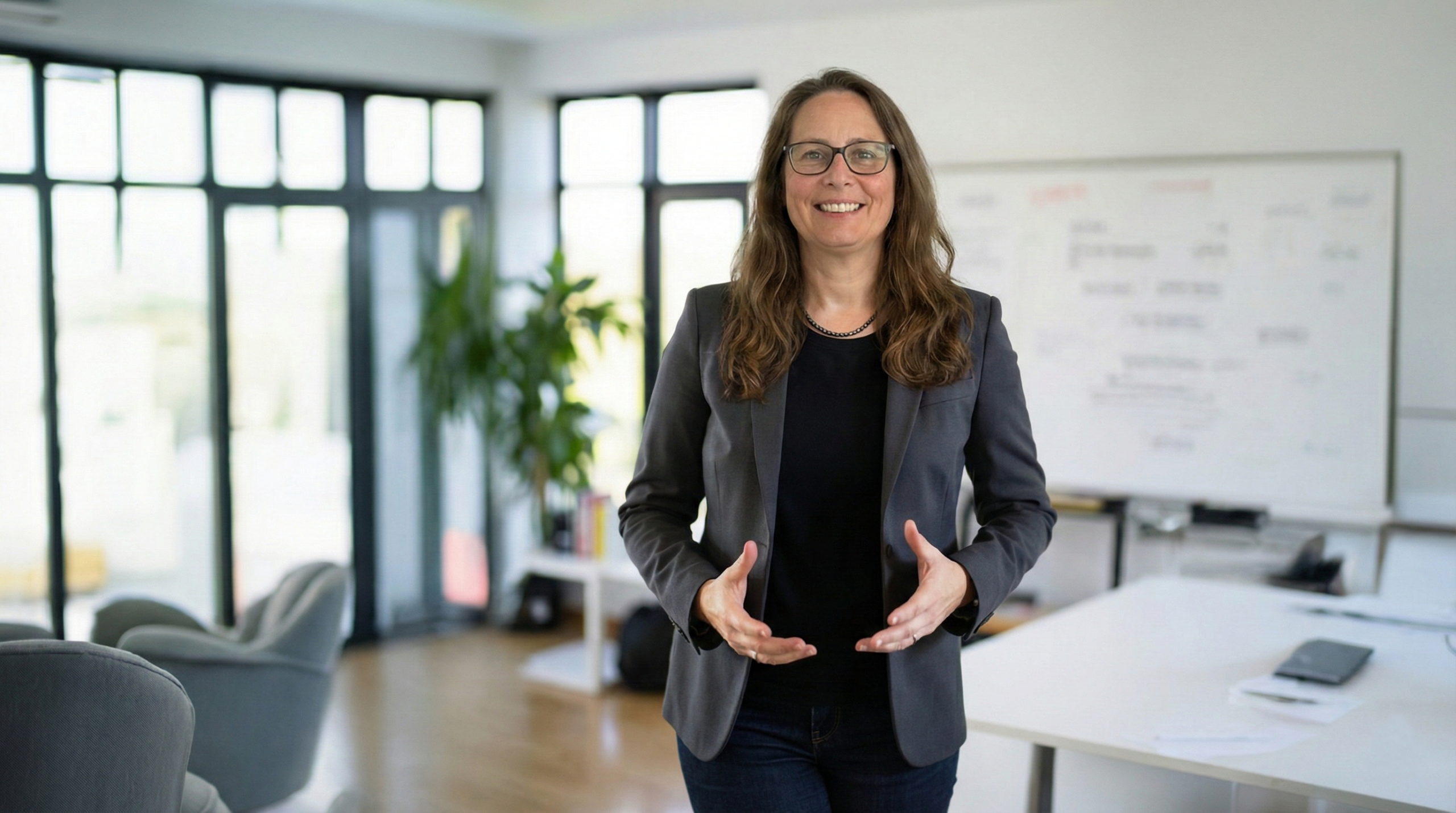 Strategische Partnerin People & Culture (Humans Resources): Mit dem Fokus auf Ihrer Entlastung begleite ich Sie bei der Entwicklung und Umsetzung maßgeschneiderter Strategien, die wirken.